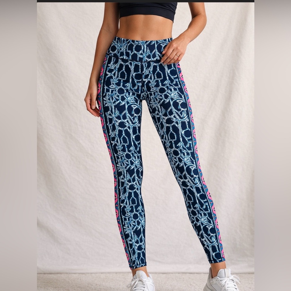 Lilly Pulitzer Luxletic Yoga Pants Size Medium